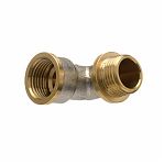 Угольник 90 гр.TST 3/4"-3/4", ВР-НР TST.132.0404, с переходом, резьбовой, латунь