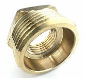 Футорка 1277-8274 НР/ВР 1.1/2"х1" Латунь