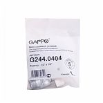 Кран шаровый Gappo G244.0404 1/2х1/2 угловой