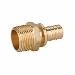 Переходник Gappo G1307.1604 с НР резьбой 16-R 1/2" латунь