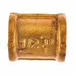 Муфта равнопроходная Elsen 1/2" ВВ латунь