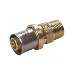 Переходник Giacomini RM107, Н, 3/4", 20 x 2, латунь, для труб Giacotherm Giacoflex, многослойных