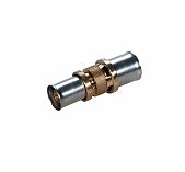 Муфта Giacomini RM103 20x2 16x2 латунь переходная для труб Giacotherm Giacoflex многослойных