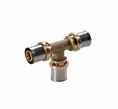 Тройник Giacomini RM150, 20 x 2, латунь, для труб Giacotherm Giacoflex, и многослойных труб
