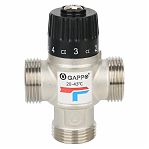 Клапан смесительный Gappo G1441.06, 1" для систем отопления и ГВС, 20-43 гр., термостатический