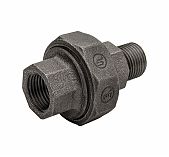 Муфта соединительная разъемная Fittex Plus с накидной гайкой DN50 PN16 ВН-НР, чугунная,  с плоской прокладкой