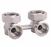 Узел нижнего подключения радиатора Gappo G268.05 угловой 3/4"х3/4"