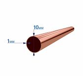 Труба медная Hailiang HLPH100010005, неотожженная, 10х1.0 мм, длина 2.5 м