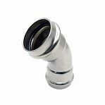 Уголок Vieir Ver-Pro VPCL2828 45 градусов, ВН-ВН, нержавеющая сталь, 28×28 мм