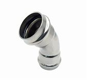 Уголок Vieir Ver-Pro VPCL2828 45 градусов, ВН-ВН, нержавеющая сталь, 28×28 мм