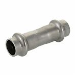 Муфта двухраструбная пресс Gappo G1104.1818 нержавеющая сталь, 18х18 мм