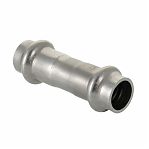 Муфта двухраструбная пресс Gappo G1104.1818 нержавеющая сталь, 18х18 мм