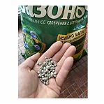 Удобрение Bona Forte Газонное гранулированное пролонгированное, усилено магнием, 5 кг