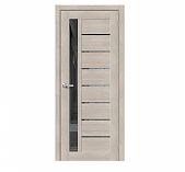 Дверь Браво-27 Cappuccino Melinga Mirox Grey ДО80 (153-1238)