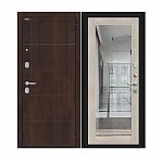 Дверь металлическая Bravo Almon, Cappuccino Veralinga, Лунный камень 2050х960, входная, L 033-1787, Левая
