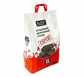 Уголь березовый SuperGrill Professional XL Expert отборный, бумажный пакет, 3 кг