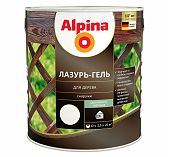 Лазурь-гель Alpina для дерева шелковисто-матовая, Белая 2.5 л