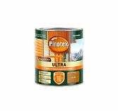 Лазурь Pinotex Ultra для древесины полуглянцевая влагостойкая орегон 2,5 л