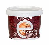 Защитно-декоративное покрытие Eurotex Аквалазурь для древесины Белый 2,5 кг