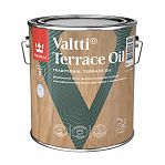 Масло Тikkurila Valtti Terrace Oil для террас и садовой мебели, атмосферостойкое, бесцветное, 2.7 л