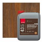 Антисептик Neomid 435 ECO для древесины, концентрат 1:9, коричневый орех, 5л