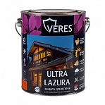 Пропитка Veres Ультра Лазурь №17 Золотой бор шелковисто-глянцевый 2.7 л