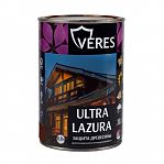 Пропитка Veres Ultra Lazura №4 шелковисто-глянцевый, орех, 0.9л