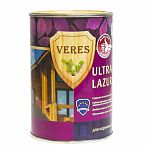 Пропитка Veres Ultra Lazura №12 Белый шелковисто-глянцевый 0.9л