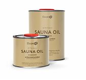 Масло Elcon Sauna Oil для деревянных стен, полов, полков в бане и сауне, бесцветный, 1 л