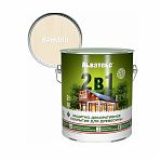 Защитно-декоративное покрытие для дерева Акватекс 2 в 1, полуматовое Ваниль 2,7л