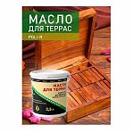 Масло Poli-R  для террас и других деревянных конструкций, полуматовое, Бесцветное, 2.5 л
