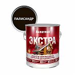 Защитно-декоративное покрытие Акватекс Экстра для древесины, полуглянцевое Палисандр 2.7 л