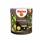 Лазурь-гель Alpina для дерева шелковисто-матовая, Сосна 2,5 л