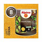 Лазурь-гель Alpina для дерева шелковисто-матовая, Сосна 2,5 л
