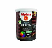 Лазурь для дерева Alpina Аква, шелковисто-матовая, палисандр 0.9 л