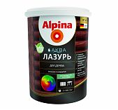 Защитная лазурь для дерева Alpina Аква 0.9 л, сосна