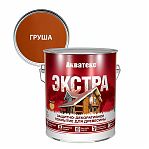 Защитно-декоративное покрытие Акватекс Экстра для древесины, полуглянцевое Груша 2.7 л