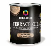 Масло Prostocolor Terrace Oil для террас с твердым воском, Миндаль, 0.75л