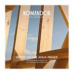 Грунт-антисептик Komandor Wood Fasde Aqua Primer 0.9 л 271042