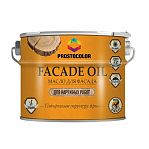 Масло Prostocolor Facade Oil для фасада, для наружных работ, бесцветное, 10 л