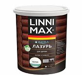 Лазурь для дерева Linnimax Аква шелковисто-матовая, белая, 0.9 л