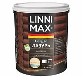 Лазурь для дерева Linnimax Аква, шелковисто-матовая, бесцветная 2.5 л
