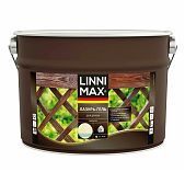 Лазурь-гель Linnimax для дерева, бесцветная, шелковисто-матовая, 9 л