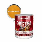 Защитно-декоративное покрытие Акватекс Экстра для древесины, полуглянцевое калужница 2,7 л