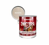 Защитно-декоративное покрытие Акватекс Экстра для древесины, полуглянцевое ваниль 2,7 л