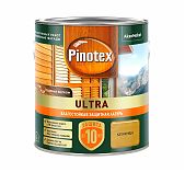 Лазурь Pinotex Ultra для древесины полуглянцевая влагостойкая калужница 0,9 л