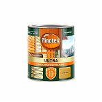 Лазурь Pinotex Ultra для древесины полуглянцевая влагостойкая калужница 2,5 л