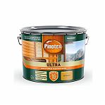 Лазурь Pinotex Ultra для древесины полуглянцевая влагостойкая калужница 9 л