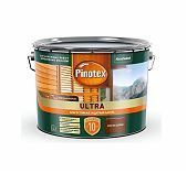 Лазурь Pinotex Ultra для древесины полуглянцевая влагостойкая красное дерево 9 л
