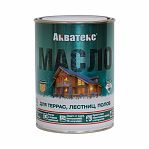 Масло Акватекс для террас, лестниц, полов, бесцветный, 0.75 л